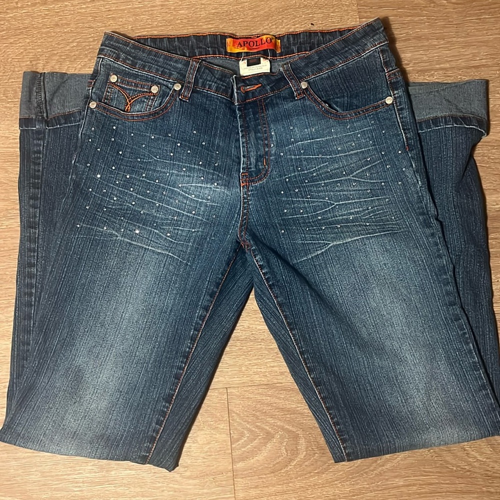 Y2K iconic baddazled flare jeans